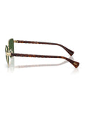Ralph by Ralph Lauren gold irregular sunglasses (British brand)