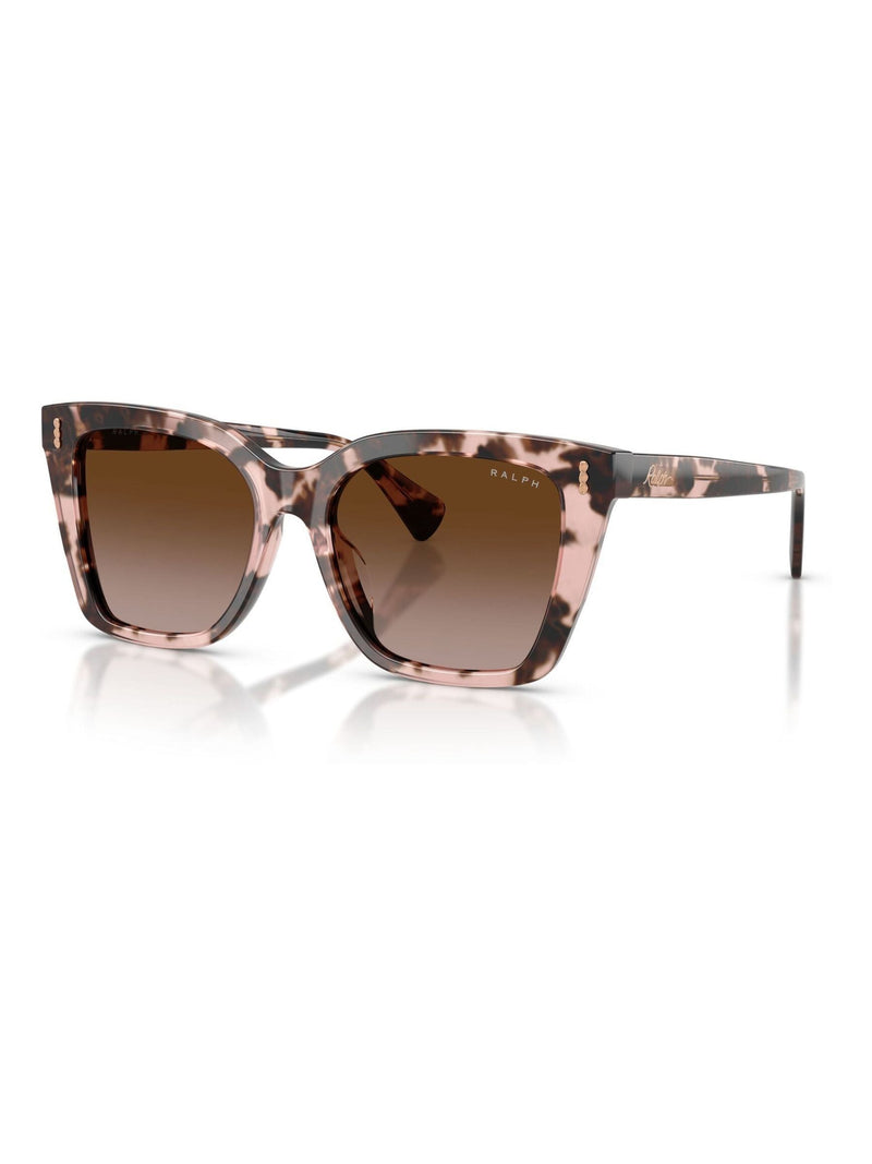 Ralph Lauren square sunglasses tortoise frame brown gradient lenses, UK version