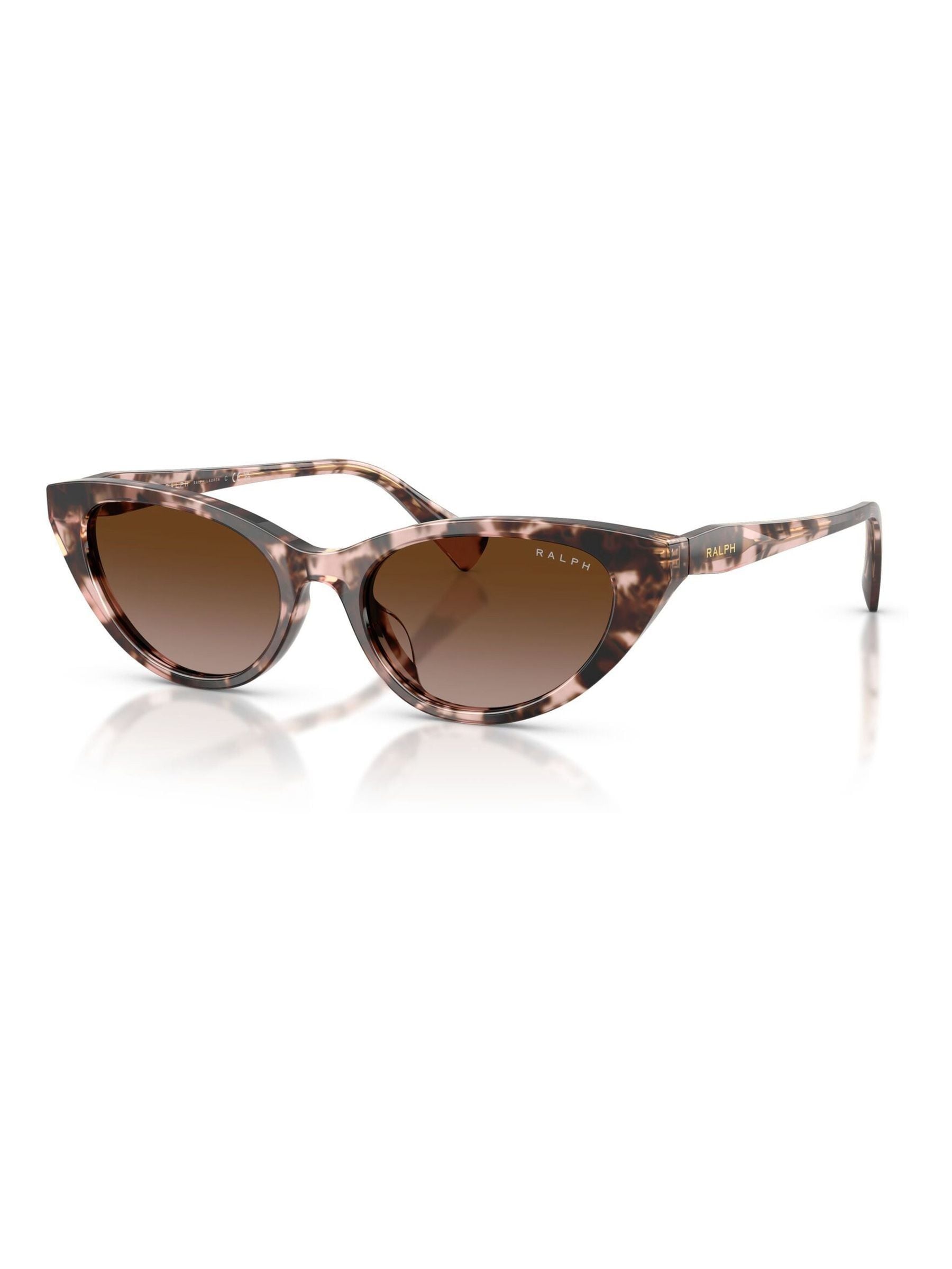 Ralph by Ralph Lauren pink cat eye sunglasses gradient lenses, UK version