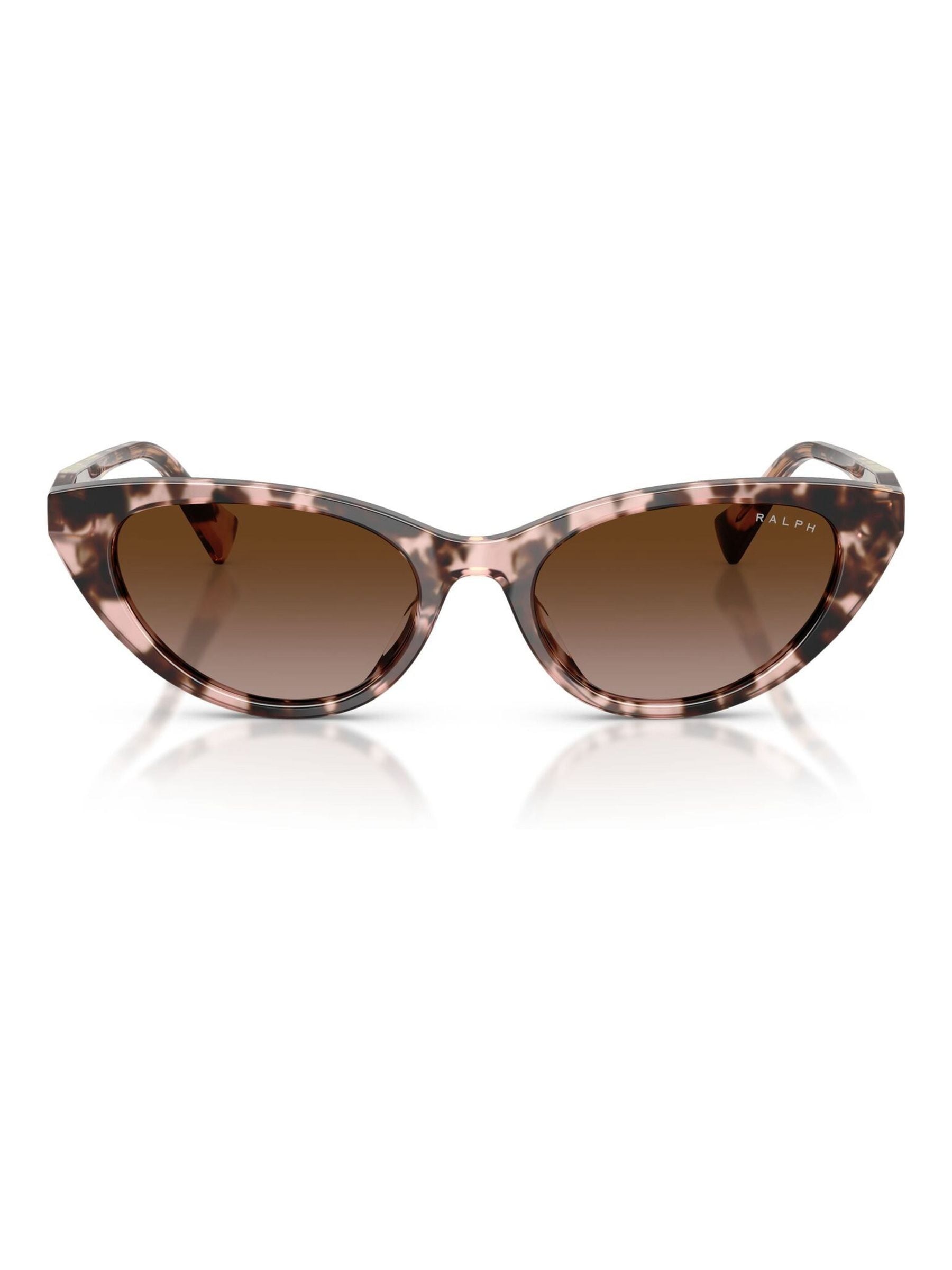 Ralph by Ralph Lauren pink cat eye sunglasses gradient lenses, UK version