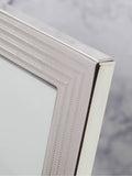 Widdop silverplated textured photo frame 4x6, UK version