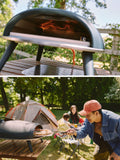 Delivita Green DiaVolo pizza oven bundle - British product