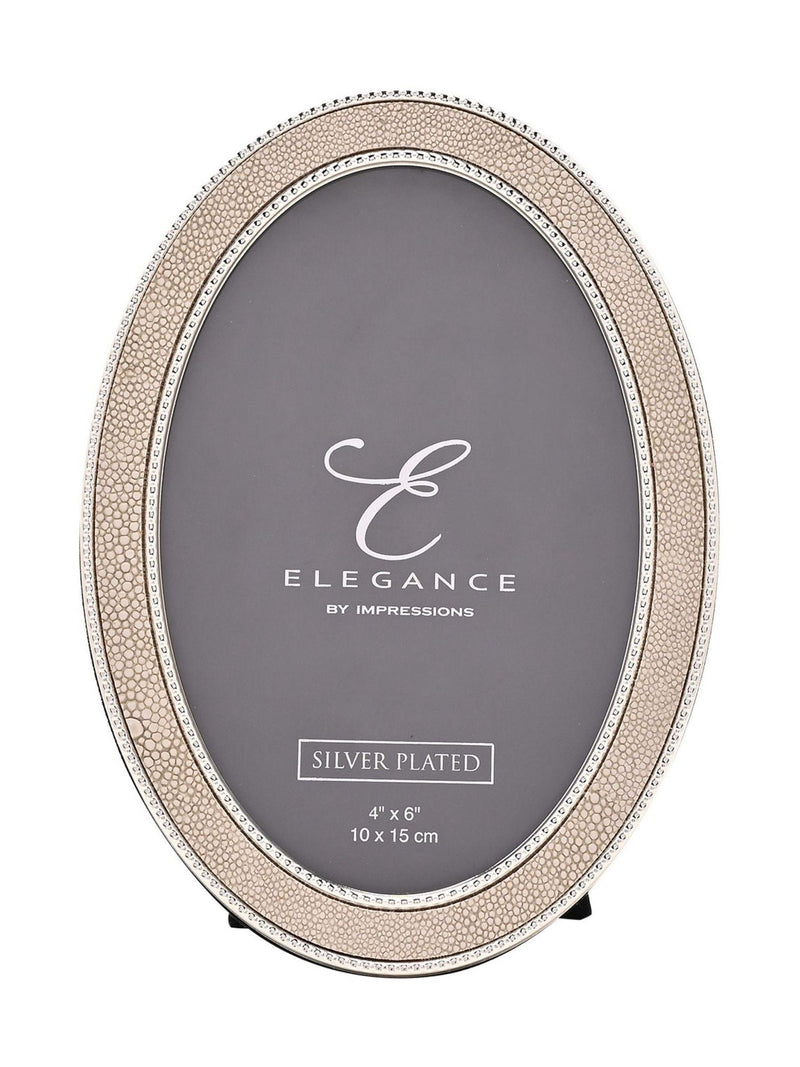 Widdop faux shagreen photo frame 4x6 (British brand)