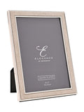 Widdop silver metal plated faux shagreen photo frame 5x7, imported from the UK