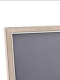 Widdop silver faux shagreen photo frame, imported from the UK