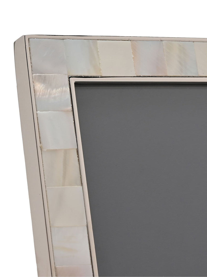 Widdop white metal 5x7 photo frame, imported from the UK
