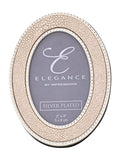 Widdop cream faux shagreen photo frame silver-plated (British brand)
