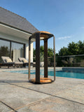 Maze grey Selene large solar LED light (British brand)