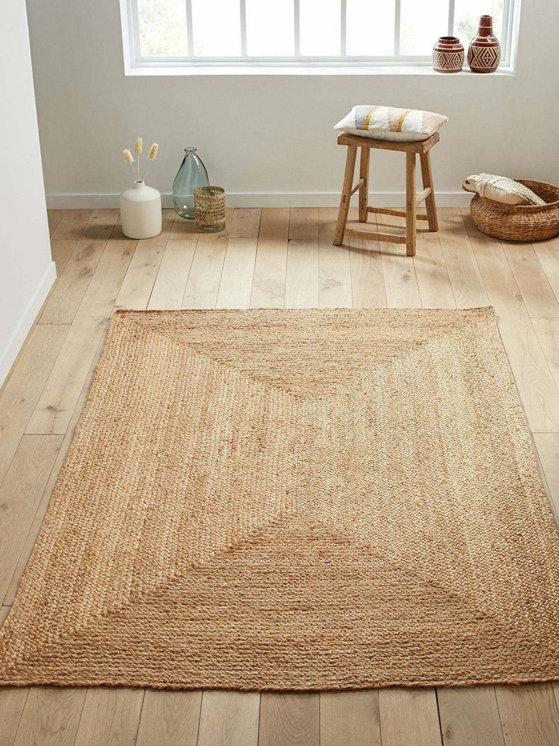 La Redoute Intérieurs Aftas bleached jute rug, UK version