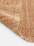 La Redoute Aftas square jute rug, imported from the UK