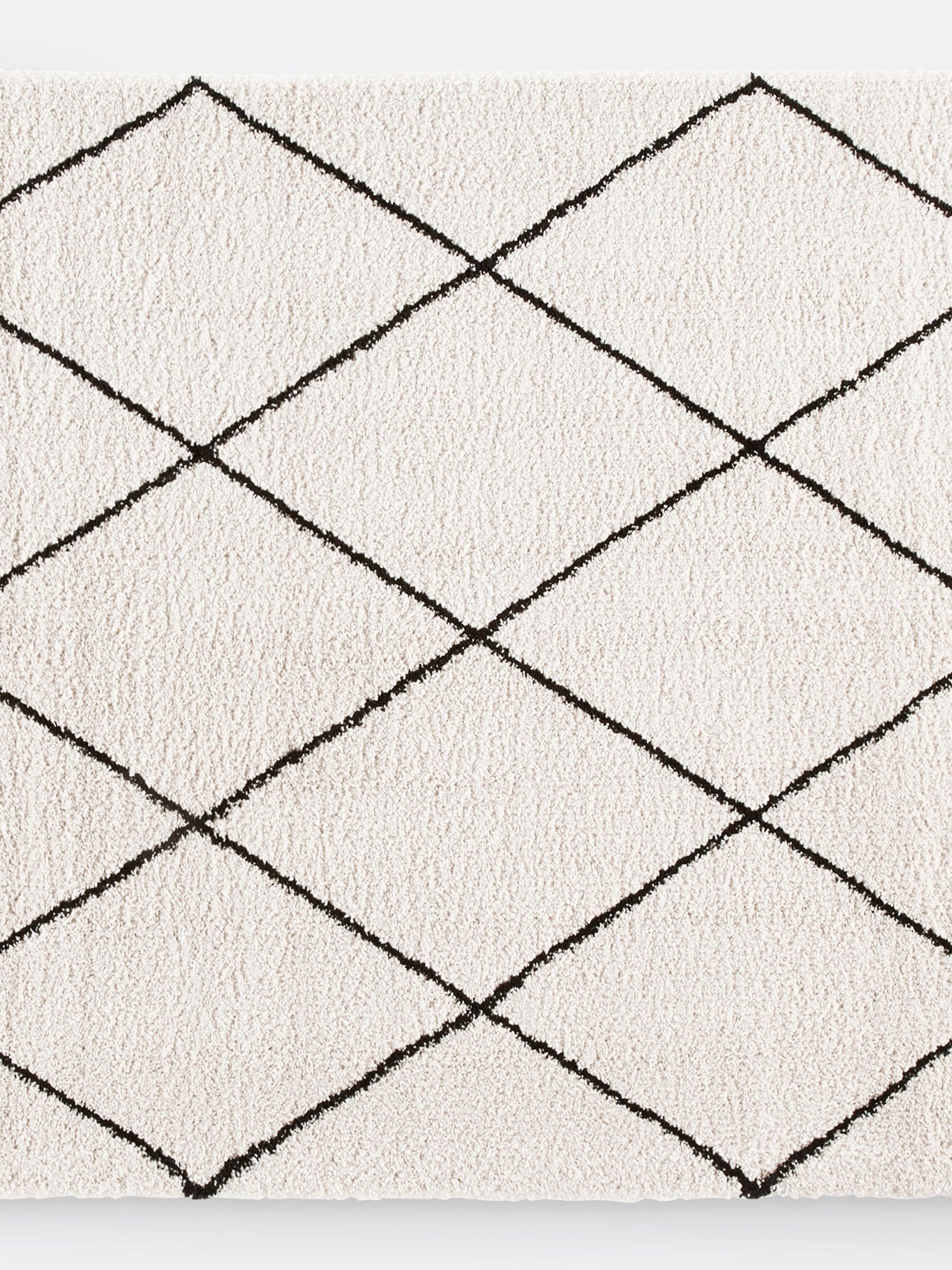 La Redoute Intérieurs Jiraya square Berber-style rug, imported from the UK