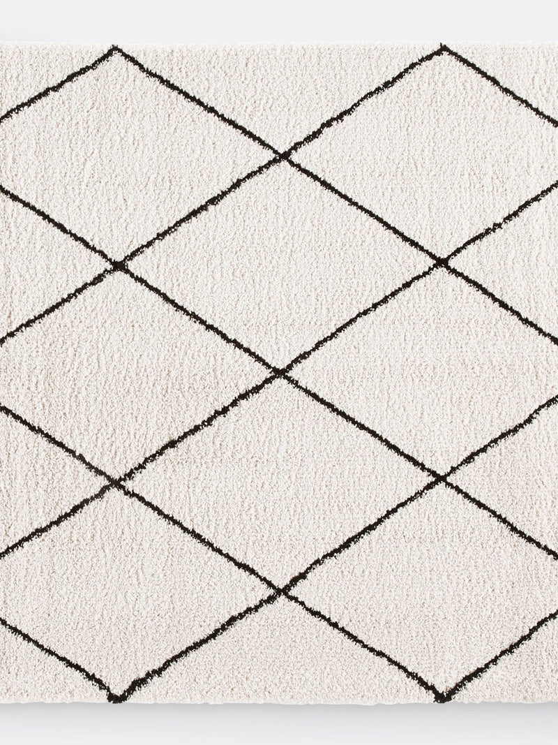 La Redoute Intérieurs Jiraya square Berber-style rug, imported from the UK