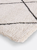 La Redoute Intérieurs Jiraya square Berber-style rug, imported from the UK