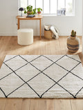 La Redoute Intérieurs Jiraya square Berber-style rug, imported from the UK