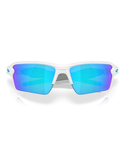 Next Oakley White Flak 2.0 XXL Rectangle Sunglasses- Buy online at McGrocer
