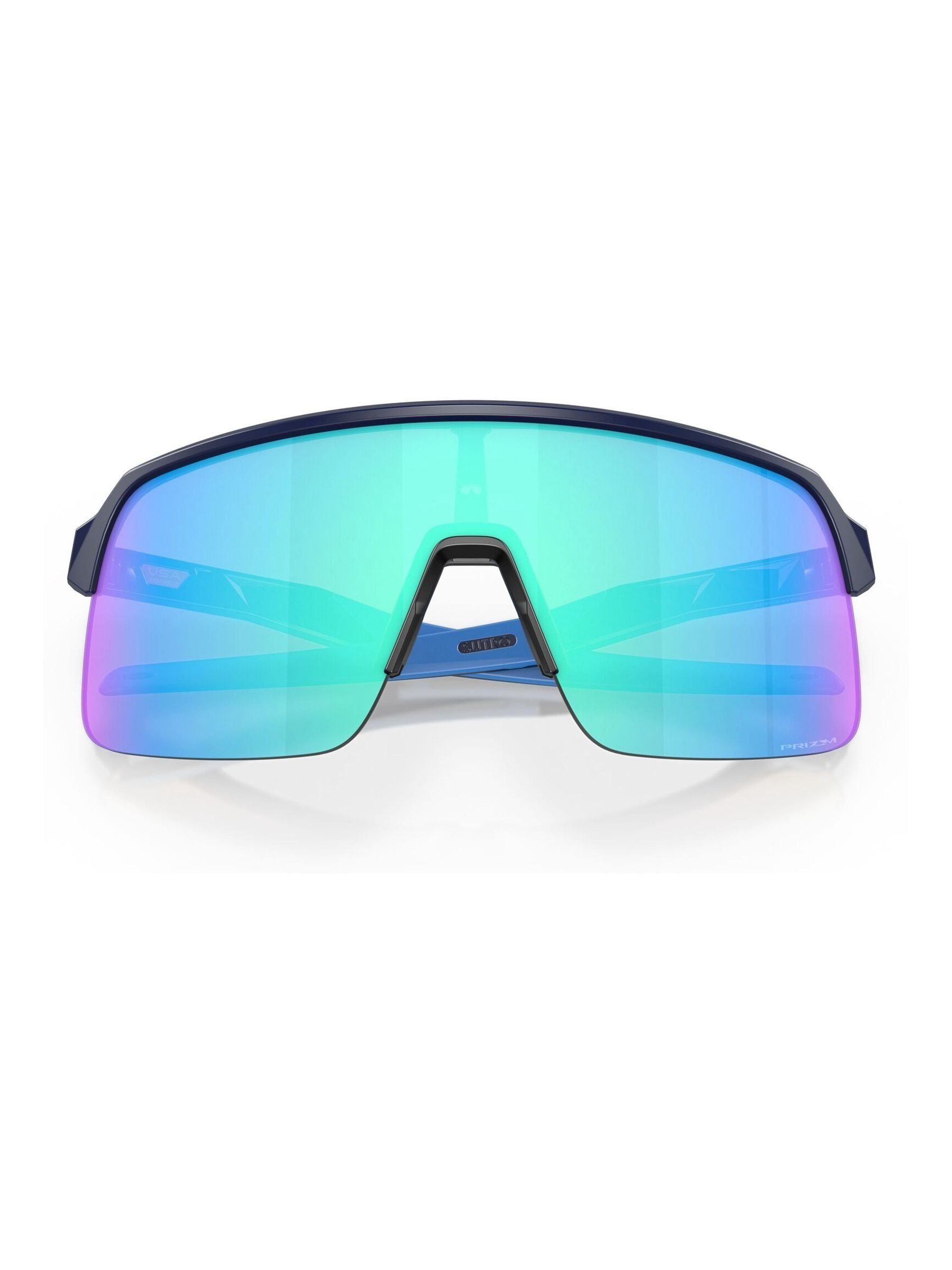 Oakley Sutro Lite rectangle sunglasses matte black, imported from the UK