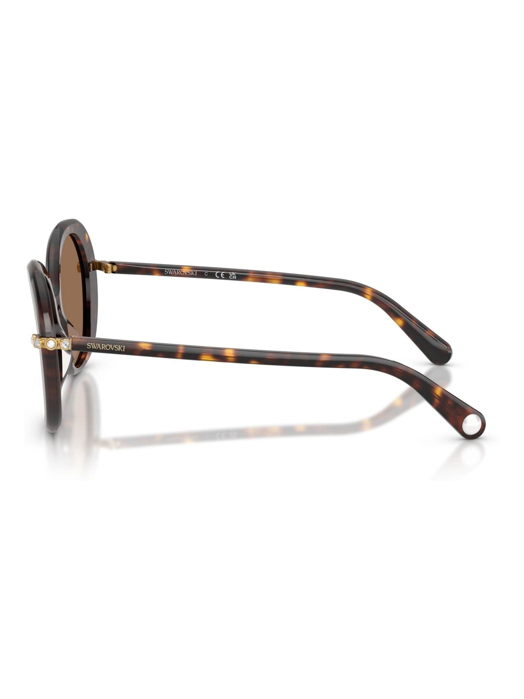 Swarovski butterfly sunglasses tortoise frame, UK version
