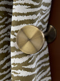 Set of 2 Antique Brass Next Stud Curtain Holdbacks