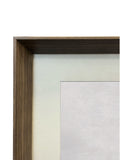 Brookpace Lascelles porcelain shell wall art in deep frame, UK version