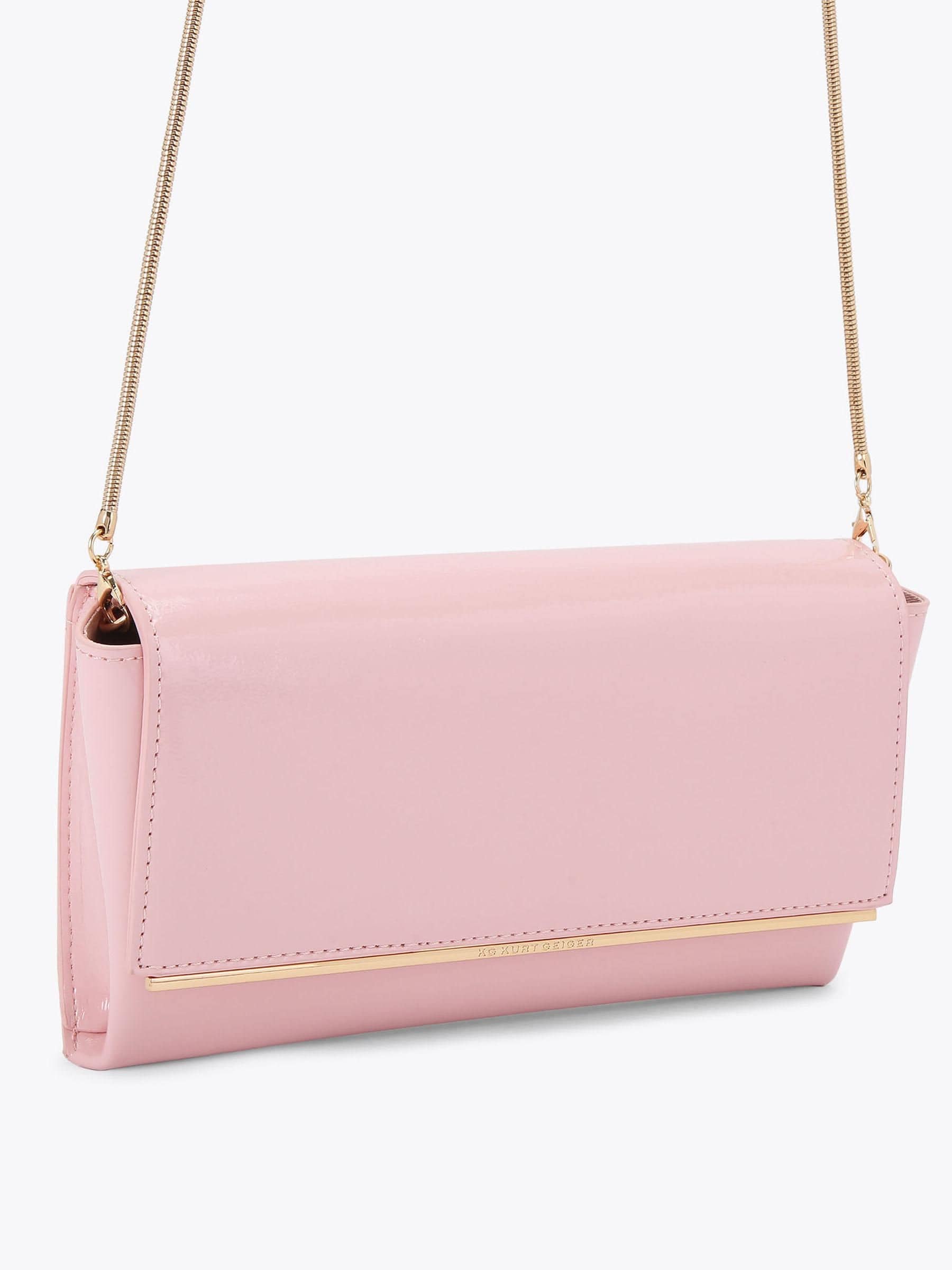 Miss KG Pink Tilly clutch bag, imported from the UK