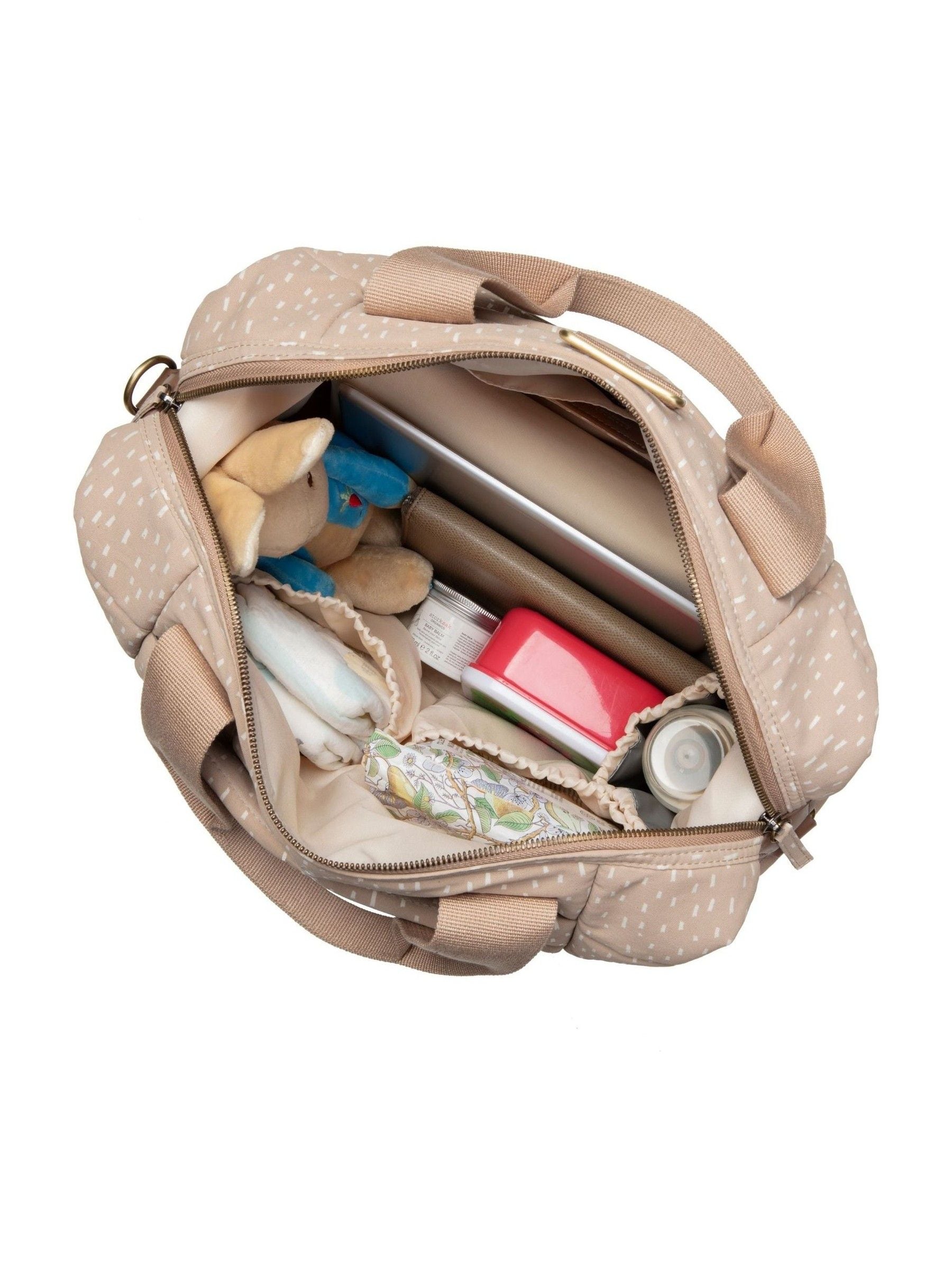 Storksak tote changing bag Seashell - British product