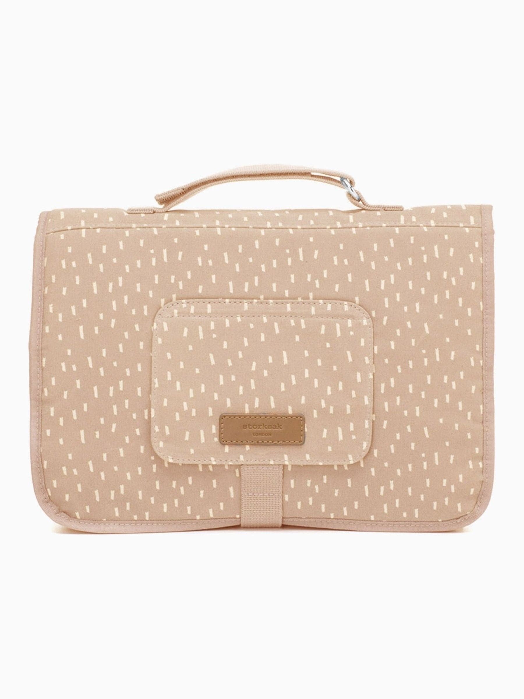Storksak Change Station changing bag in Seashell (British brand)