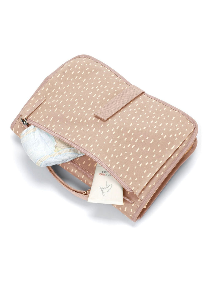 Storksak Change Station changing bag in Seashell (British brand)