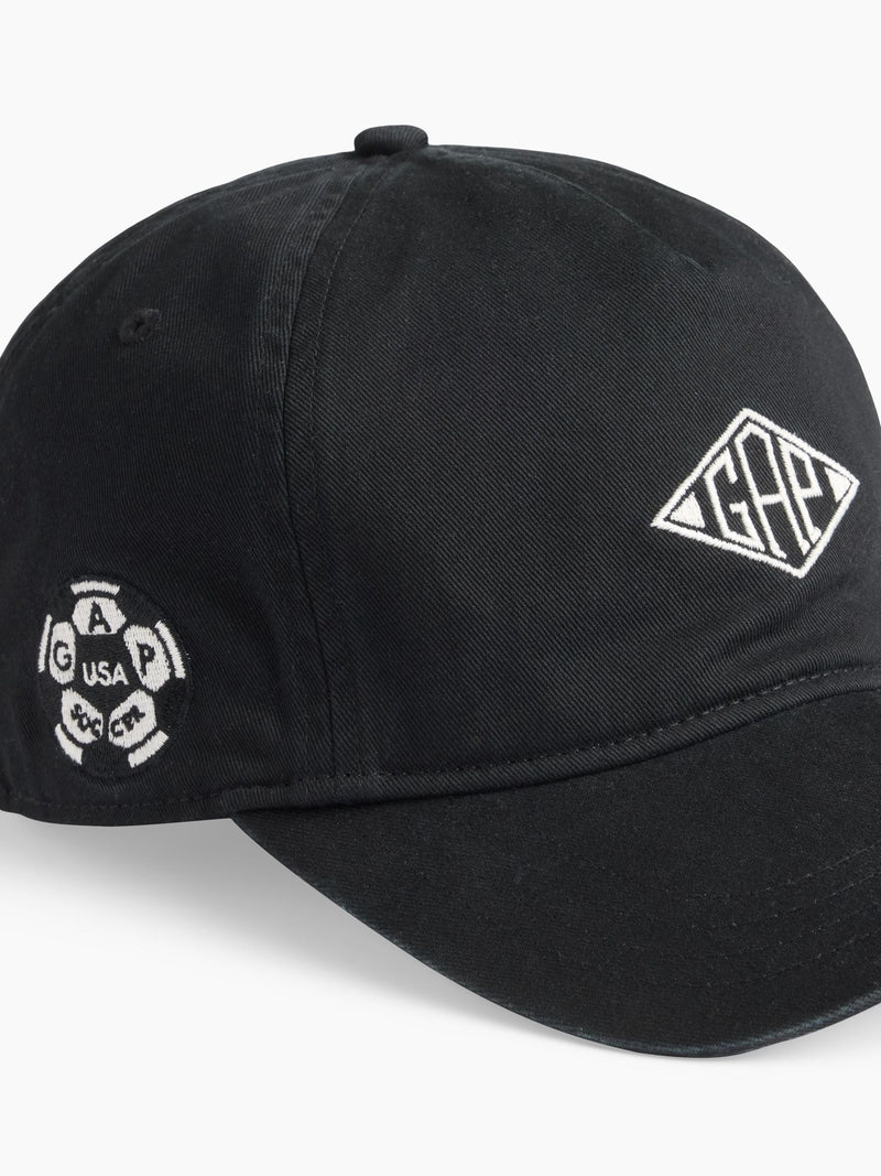 Gap x OuiGap Black Baseball Cap, imported from the UK