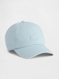 Gap blue washed logo baseball hat (British brand)