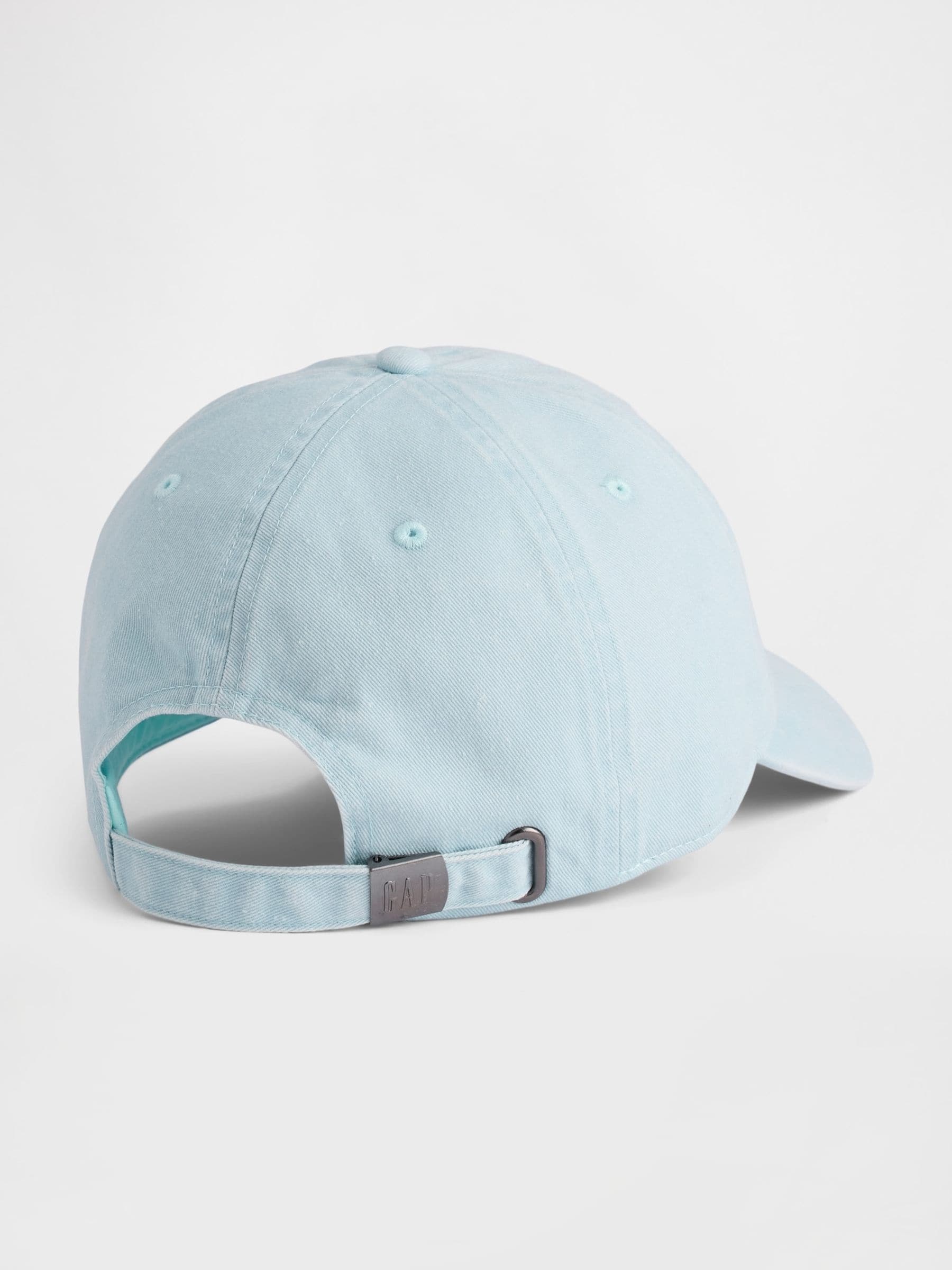 Gap blue washed logo baseball hat (British brand)