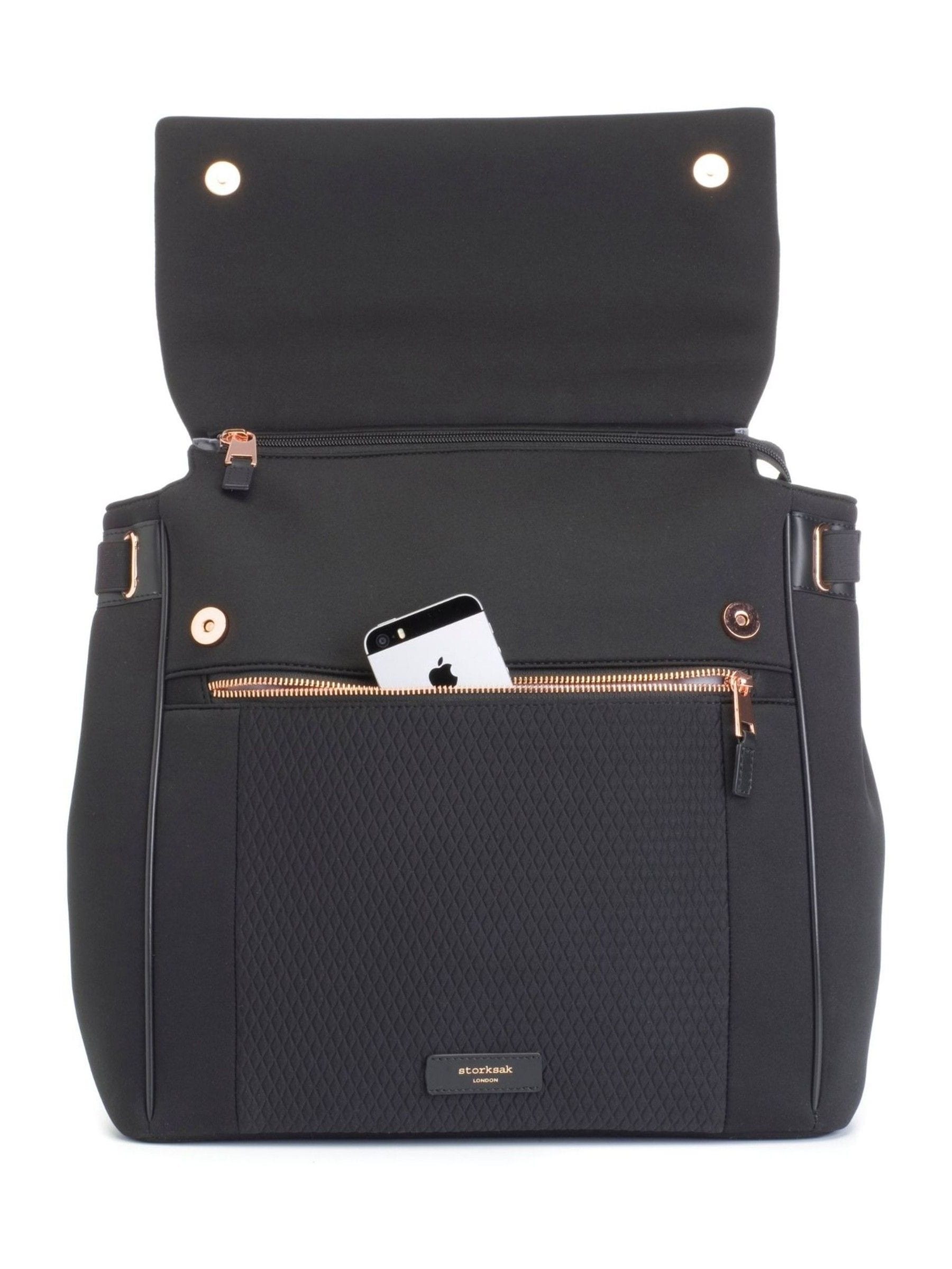 Storksak St James Scuba Changing Bag black - British product