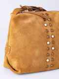 Lakeland Leather Buttermere cross-body bag light brown suede, UK version