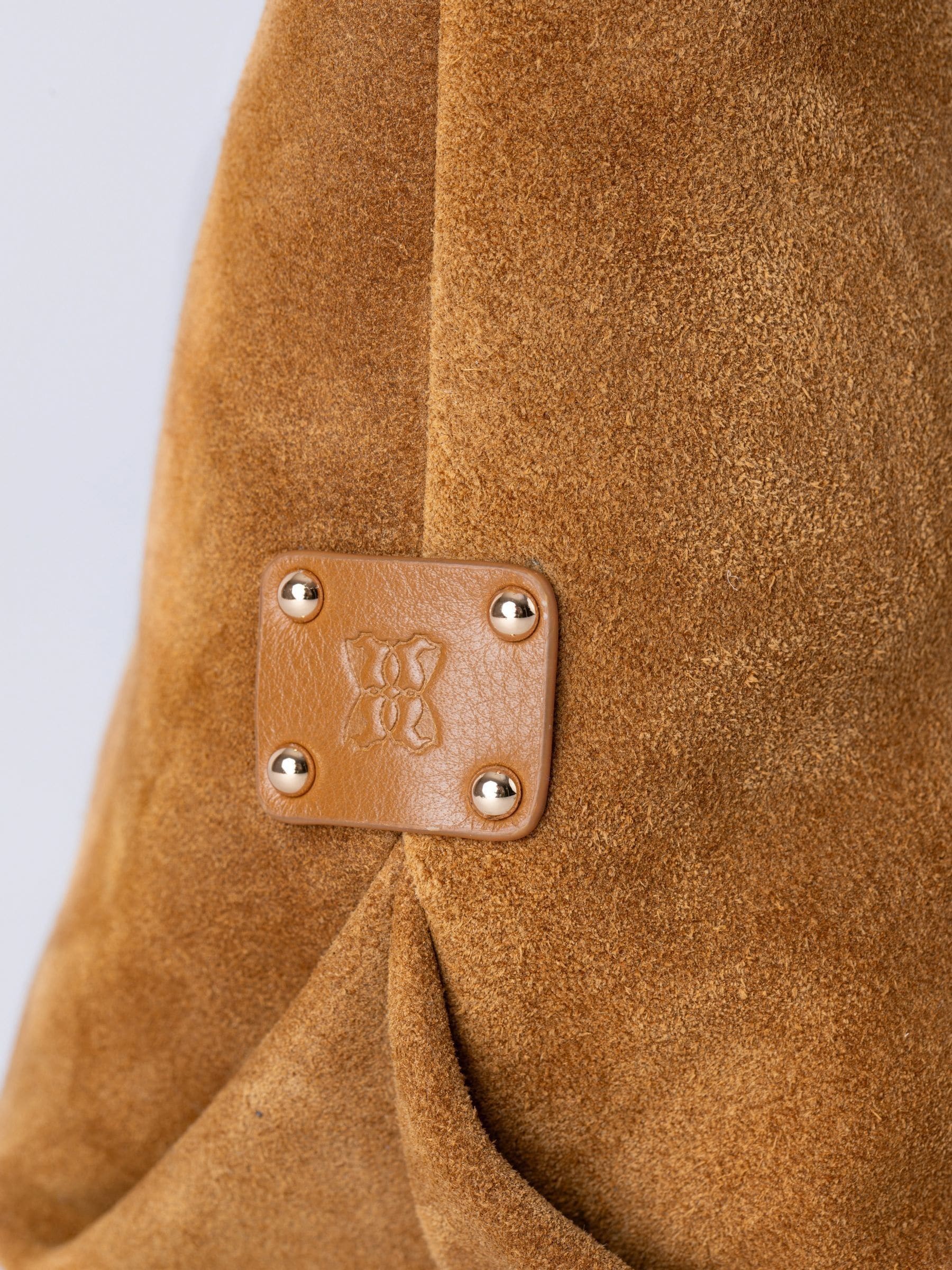 Lakeland Leather Buttermere cross-body bag light brown suede, UK version