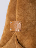 Lakeland Leather Buttermere cross-body bag light brown suede, UK version