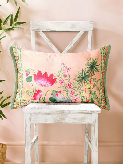 Next Joe Browns Pink Herons Haven Reversible Cushion- Buy online at McGrocer
