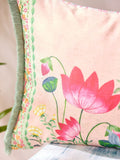 Joe Browns pink Herons Haven reversible cushion (British brand)