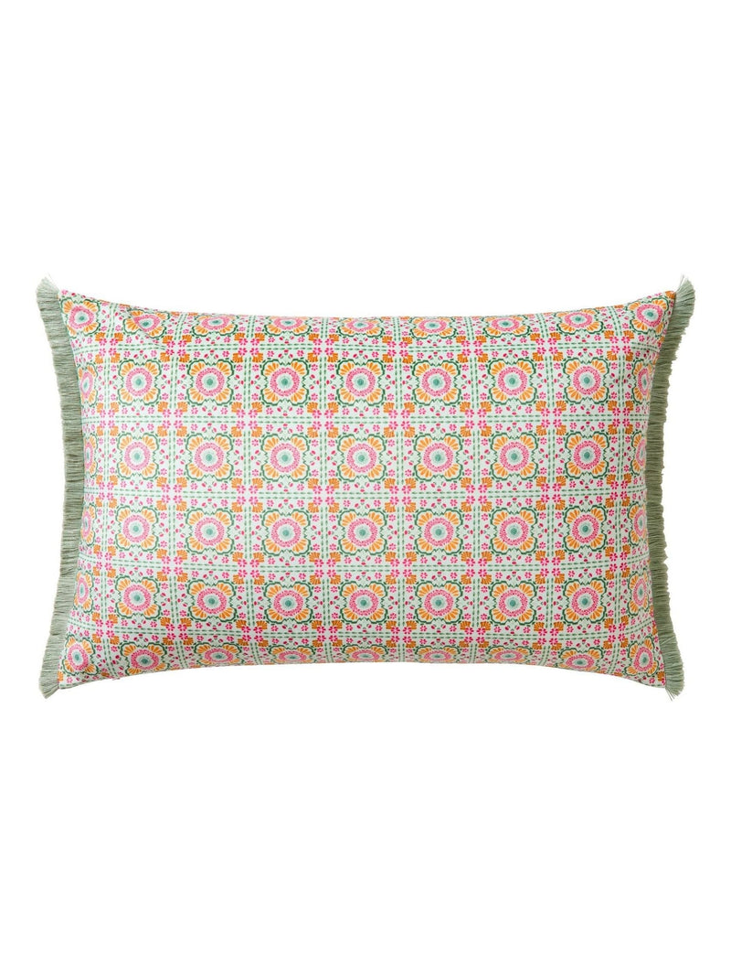 Joe Browns pink Herons Haven reversible cushion (British brand)