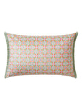 Joe Browns pink Herons Haven reversible cushion (British brand)