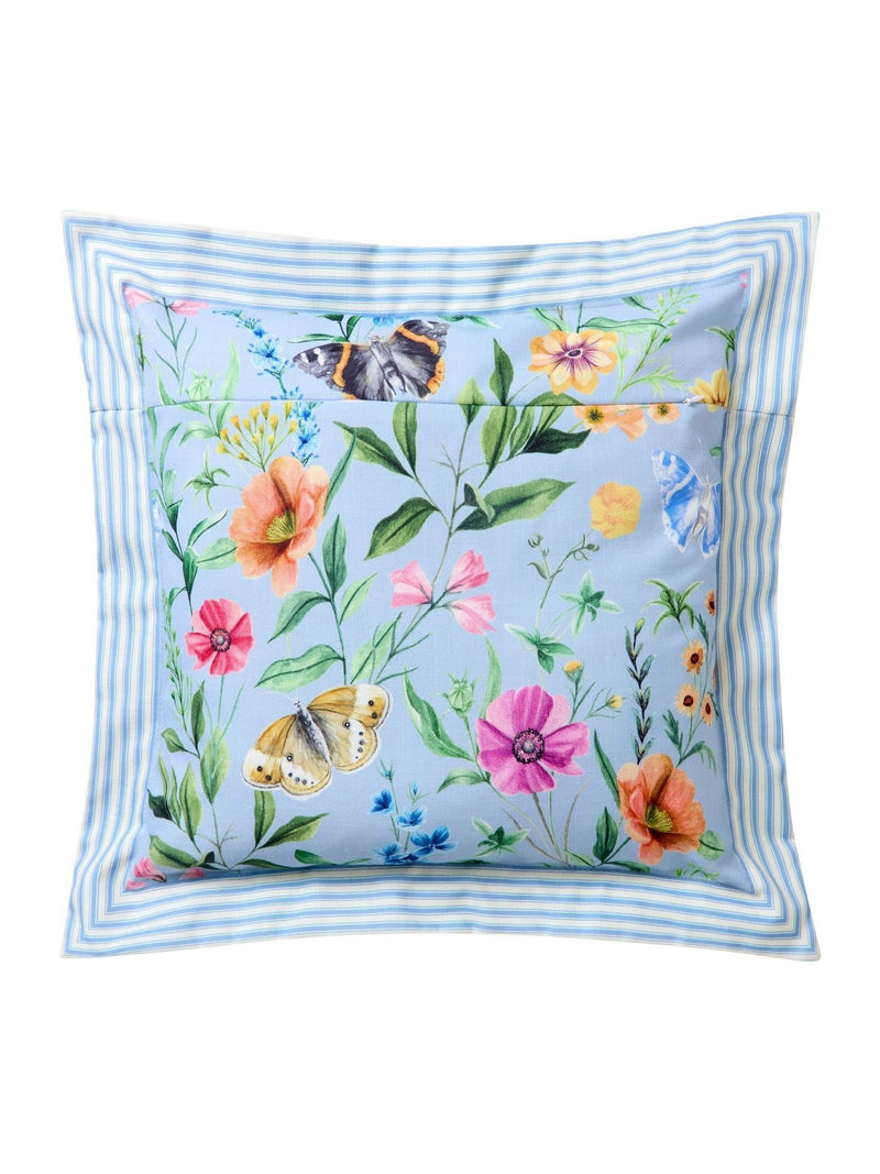 Joe Browns Blue Spring Meadows reversible cushion 45.5cm, UK version