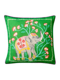 Joe Browns reversible garden cushion peacock elephant 45.5cm, UK version