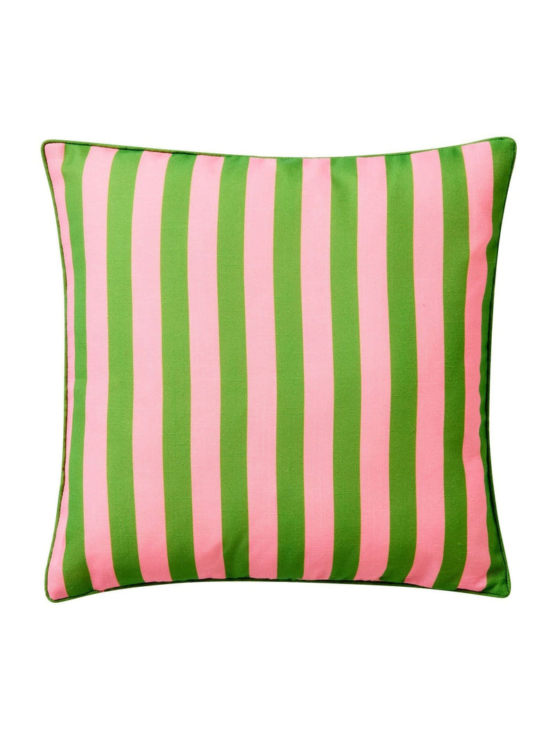 Joe Browns garden cushion Orange Aperol Spritz design, imported from the UK