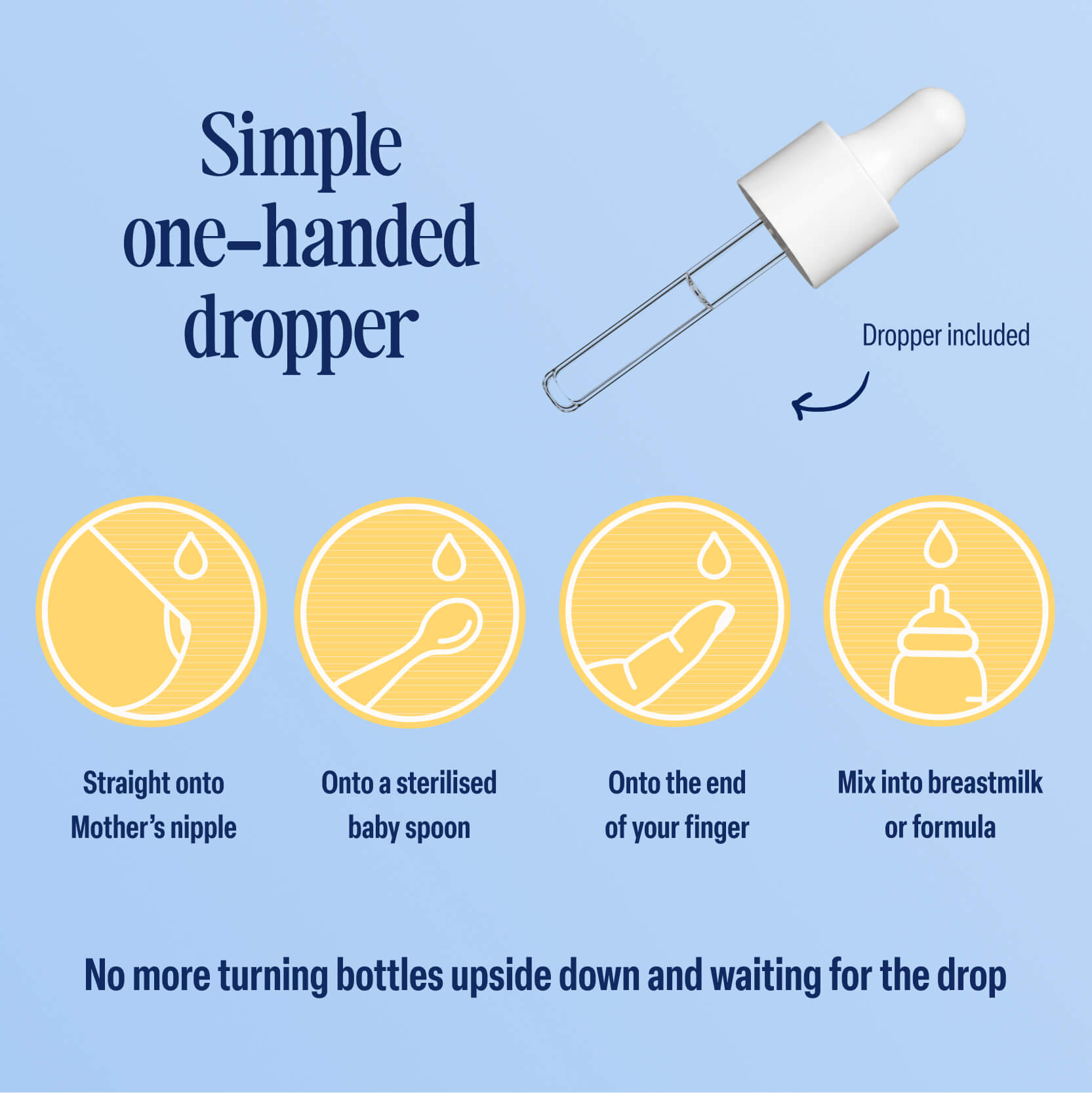 Vitamin D drops for babies with organic coconut oil and vitamin D (British brand)