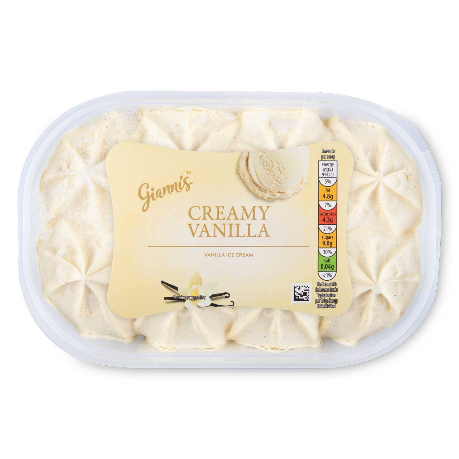 Ovals vanilla flavoured drink 900ml (British brand)