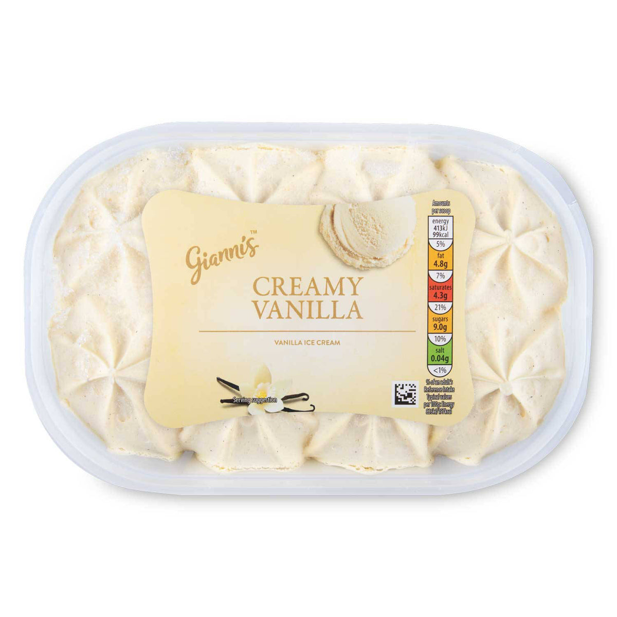 Ovals vanilla flavoured drink 900ml (British brand)