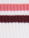 Sweaty Betty Varsity Slogan cotton rich ribbed socks, imported from the UK