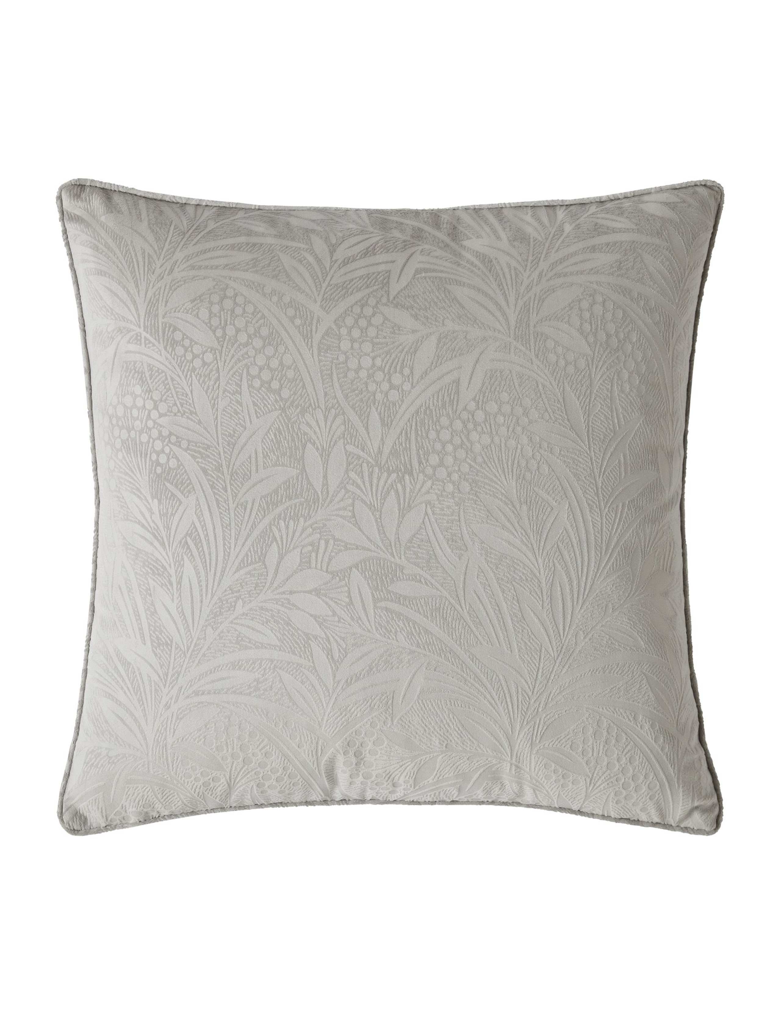 Laura Ashley velvet embossed barley cushion 50cm, imported from the UK