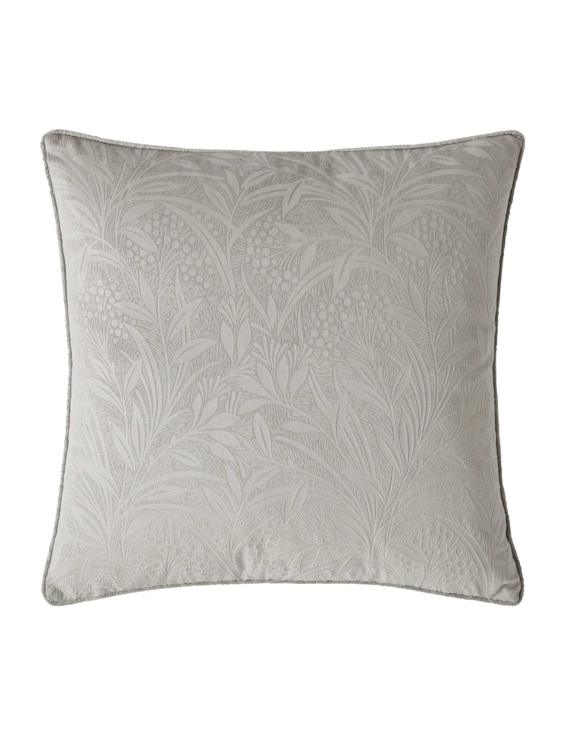 Laura Ashley velvet embossed barley cushion 50cm, imported from the UK