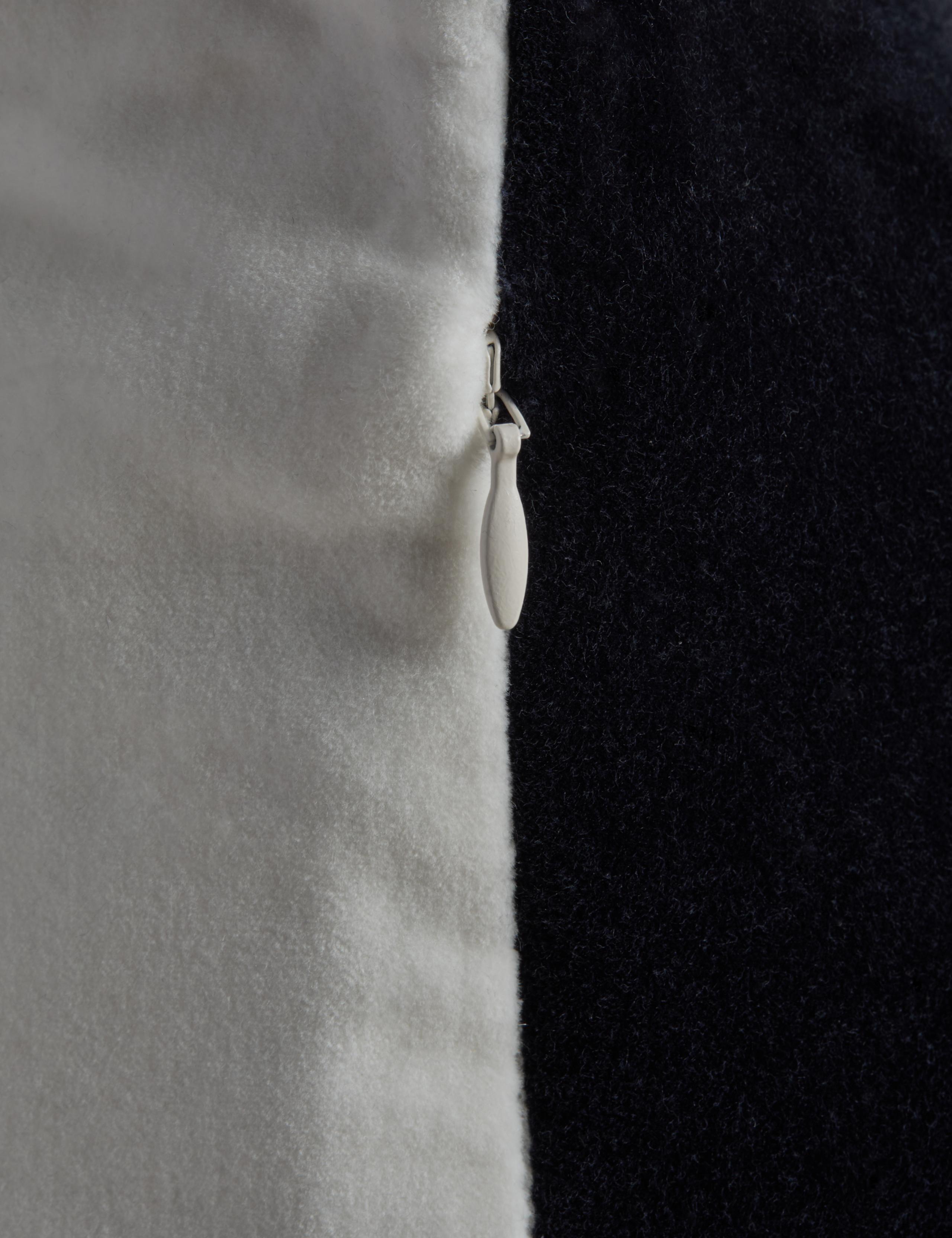 M&S X Kelly Hoppen velvet box cushion 45cm, imported from the UK