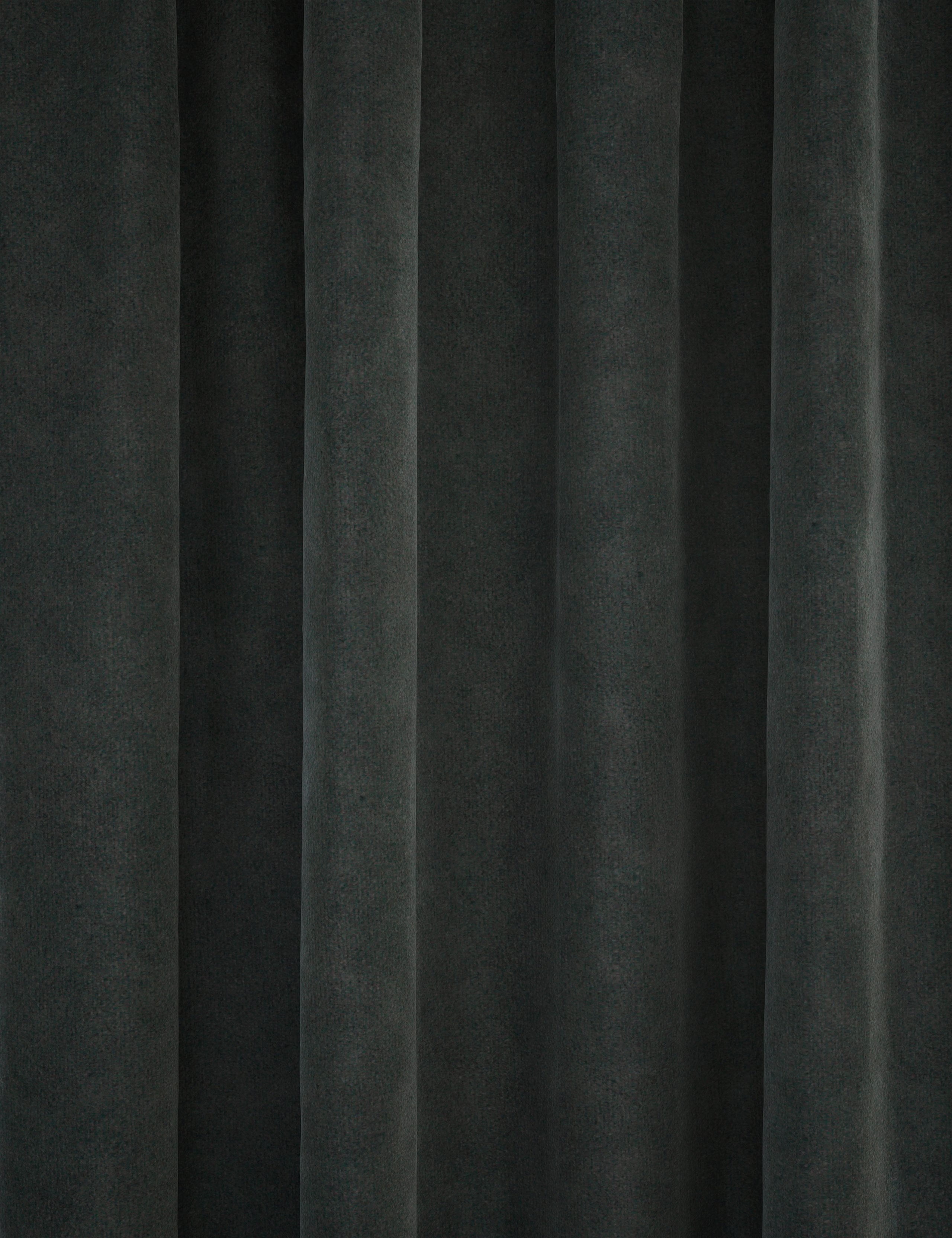 Velvet eyelet curtains with thermal lining, imported from the UK
