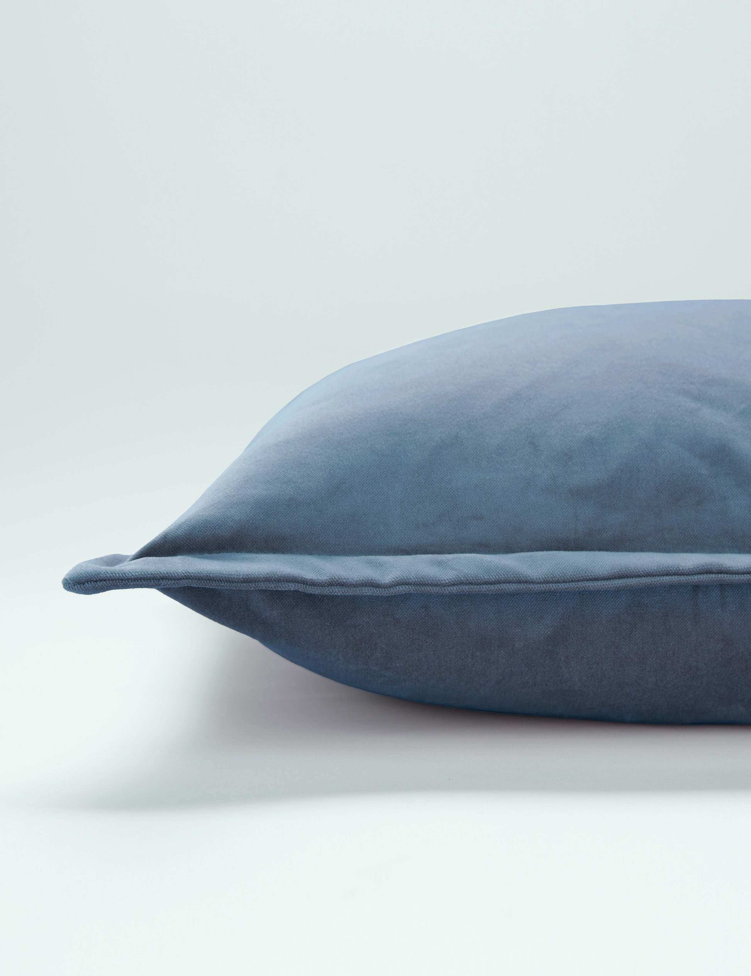 Laura Ashley Velvet Hanya Cushion 45cm, imported from the UK